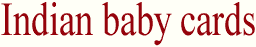 Indian birth announcements